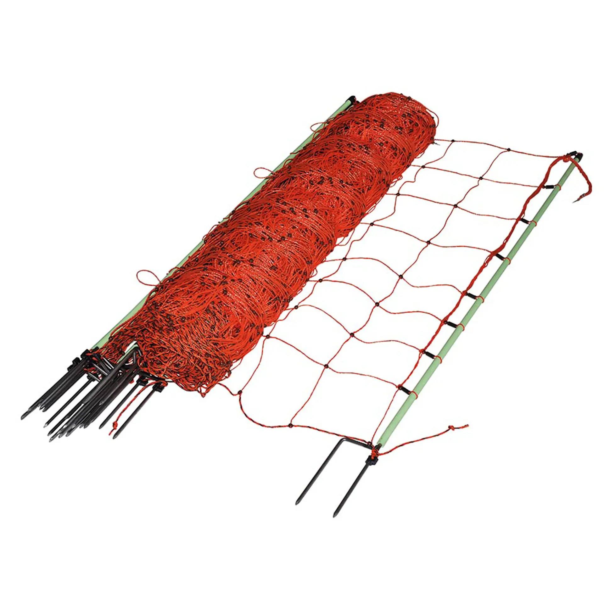 Nethegn til geder, orange 105cm, 50m